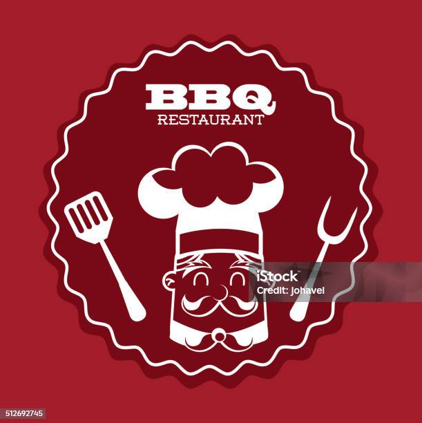 Food Design Stock Illustration - Download Image Now - Barbecue - Meal, Barbecue Grill, Beef