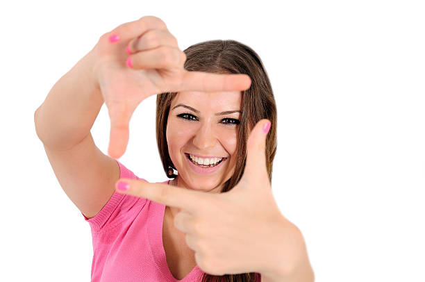 istock Isolated casual woman 512694169