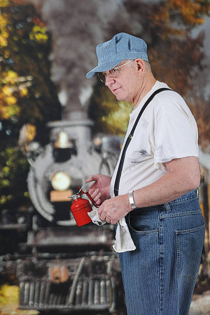 Classic Engineer 1,100+ Steam Locomotive With Engineer Stock Photos, Pictures & Royalty ...