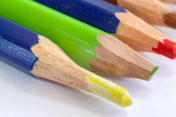 istock Macro photo of colored pencils. 512696452