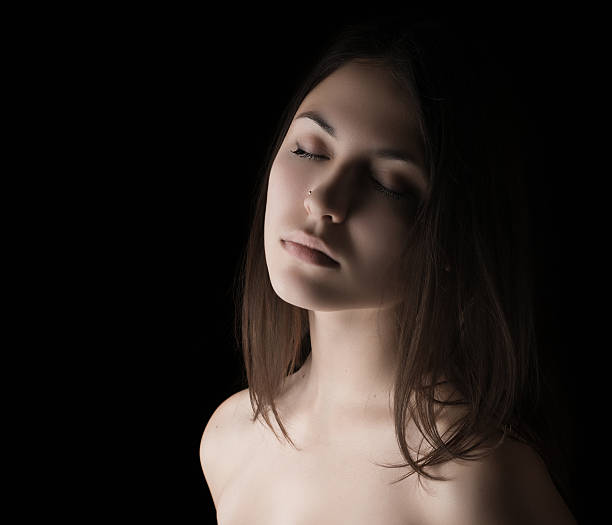 istock Portrait of a beautiful brunette. 512696996