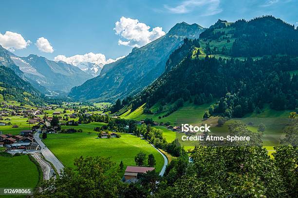 Panoramic View Swiss Zillertal From Thetellenburg Castle Ruin Stock Photo - Download Image Now