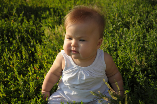 Little baby con orejetas sweet grasa photo