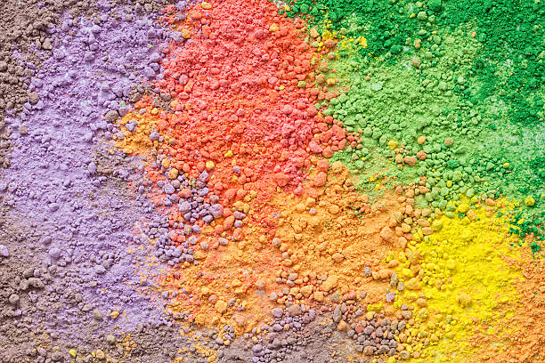istock Colorful background of chalk powder 512698556