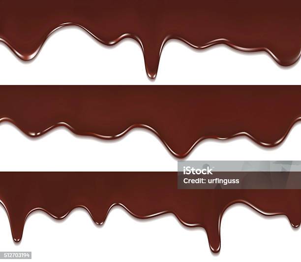 Eau De Chocolat Vecteurs libres de droits et plus d'images vectorielles de Chocolat - Chocolat, Goutte - État liquide, Fondre