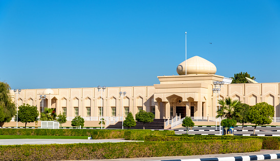 The palace of Sheikh Hamdan bin Rashid Al Maktoum in Dubai