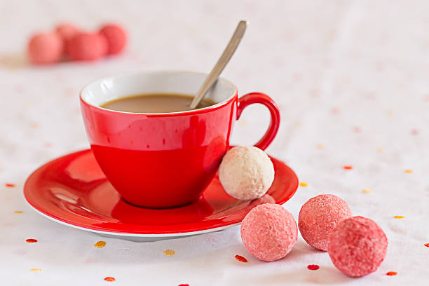 Coffee with Sweets stock photo