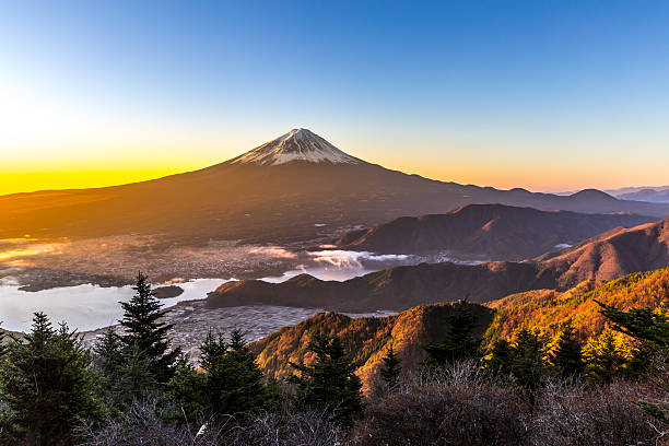 istock Mountain Fuji sunrise Japan 512732322