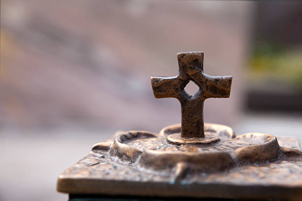 istock Closeup of a crucifix 512735530