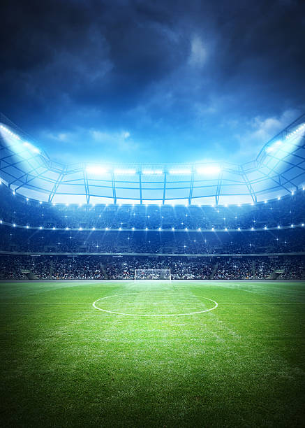 Stadium An imaginary stadium is modelled and rendered. stadium stock pictures, royalty-free photos & images
