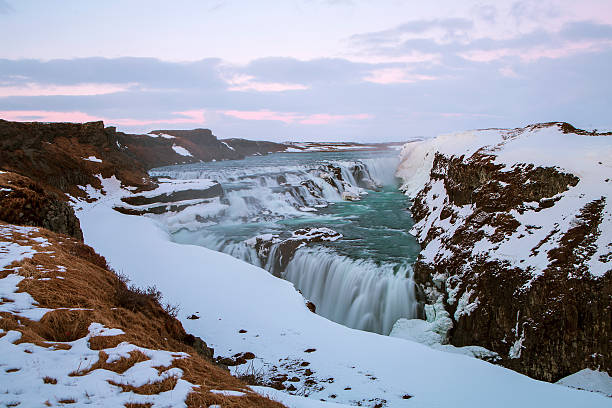 istock Waterfall Gullfoss in Iceland, long time exposure 512738814