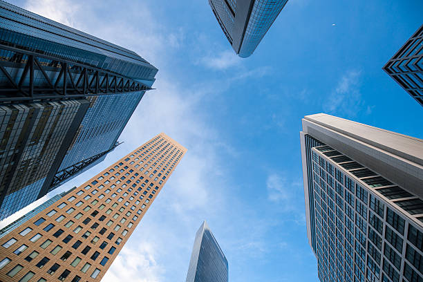 istock Exterior view of skyscrapers 512738862