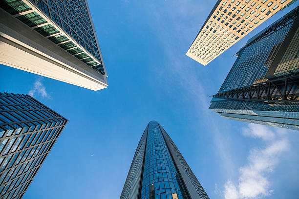 istock Exterior view of skyscrapers 512740972