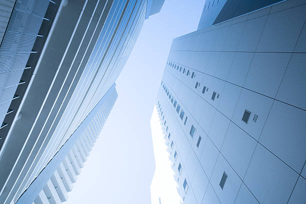 istock Exterior view of skyscrapers 512742174