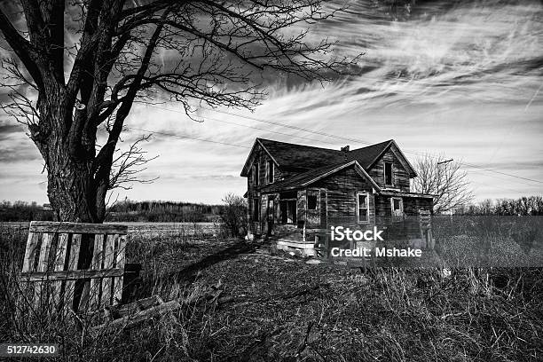 Creepy Old House Stock Photo - Download Image Now - Abandoned, Abstract, Architecture