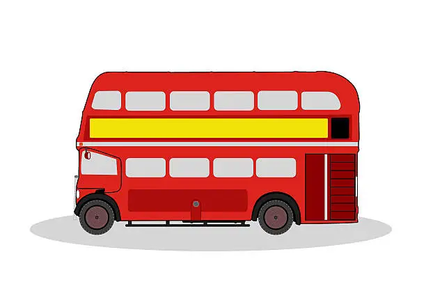 Vector illustration of london bus