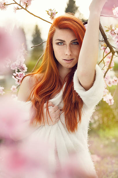 istock Sensual portrait of a spring woman 512745330