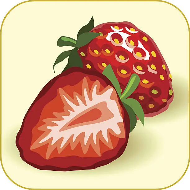 Vector illustration of Strawberry Icon