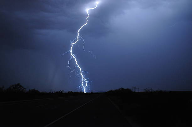 Wickenburg Roadside Lightning