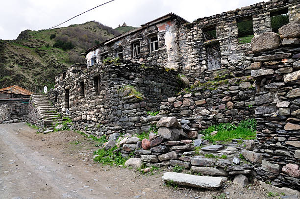 istock The mountain village  Stepantsminda.Georgia 512749948