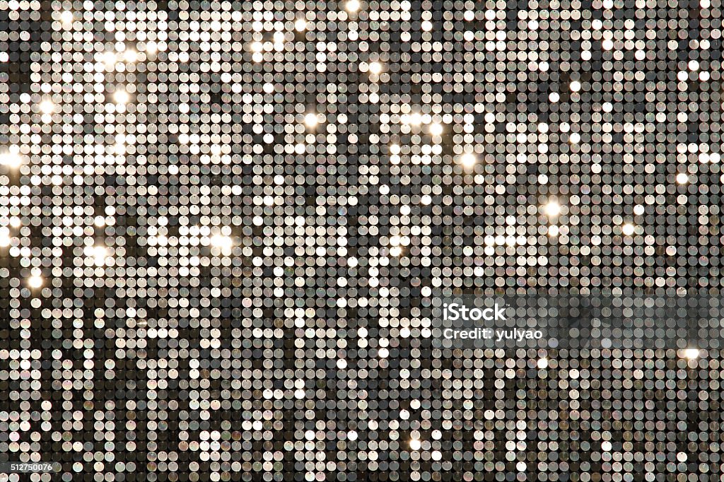 Background mosaic with light spots Silver background mosaic with light spots Nightclub Stock Photo