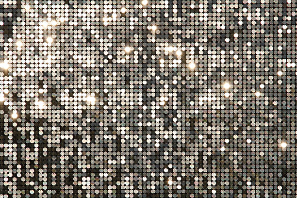 Background mosaic with light spots Silver background mosaic with light spots rhinestone stock pictures, royalty-free photos & images