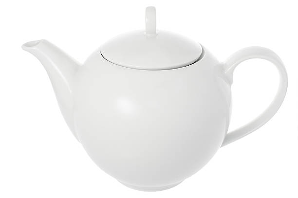 istock Porcelain teapot isolated 512751811