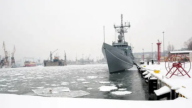 corvette warship belonging to the Polish Navy.