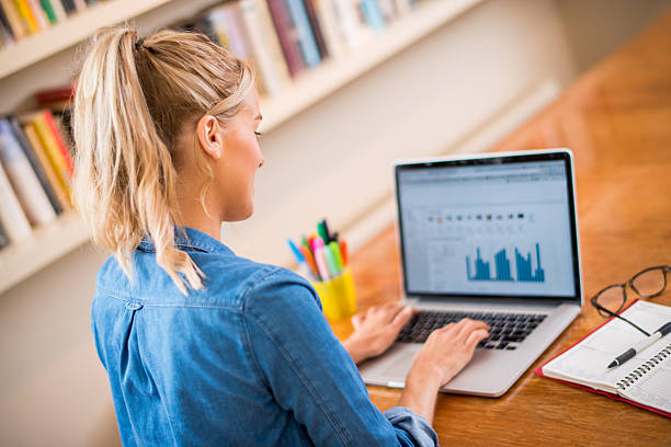 istock Woman working at home 512799009