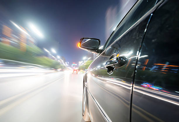 istock car on the road with motion blur background 512799033