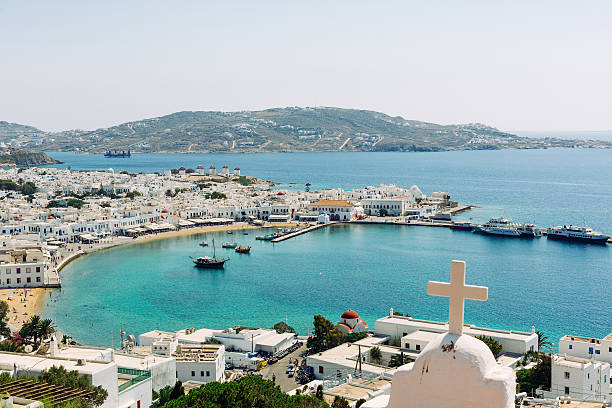 istock Bay of Mykonos, Greece 512799907