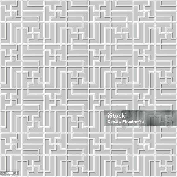 Spiral Rectangular Pattern Seamless 3d Paper Art Pattern Background 339 Spiral Rectangle Cross ...