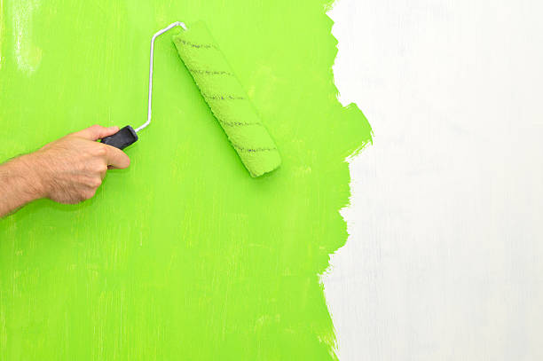 Painting and decorating stock photo