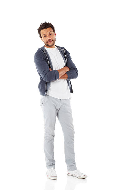istock Mature african man standing with his arms crossed 512801799