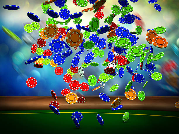 istock 3d illustration of Poker Chips 512803157