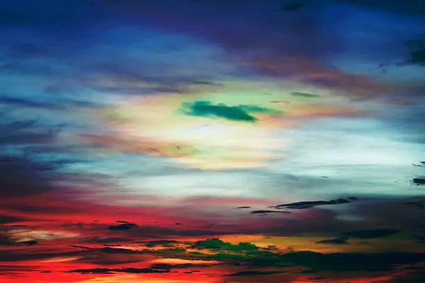 Photo of Abstract sky texture and clouds background