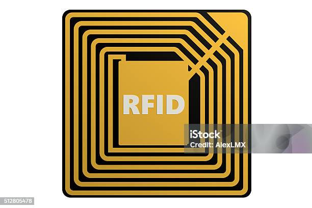 Rfid Tag Stock Photo - Download Image Now - Cut Out, Radio Frequency Identification, Business Finance and Industry