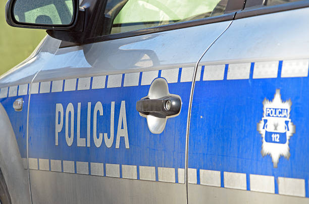 istock Polish Police sign 512810246