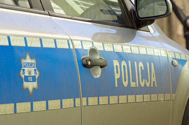 istock Polish Police sign 512810400