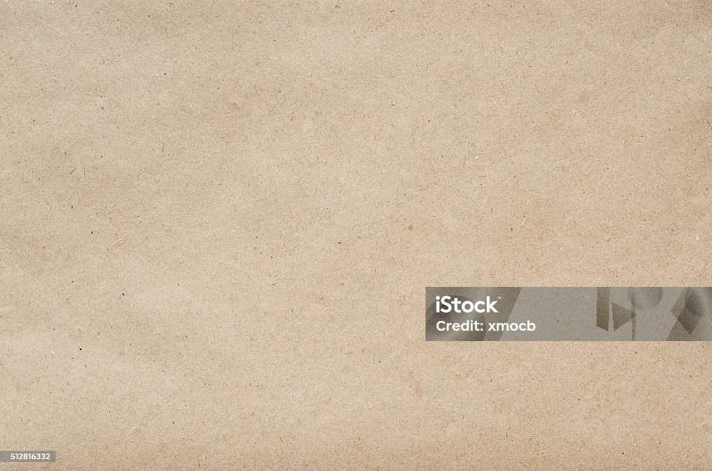 Flat craft eco paper background texture Flat craft eco paper background texture. Space for text, lettering, copy. Brown Paper Stock Photo