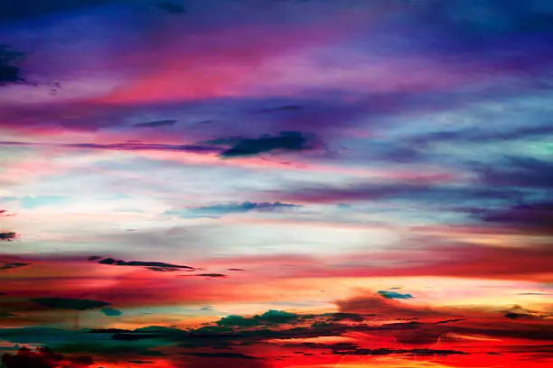 Photo of Abstract sky texture and clouds background