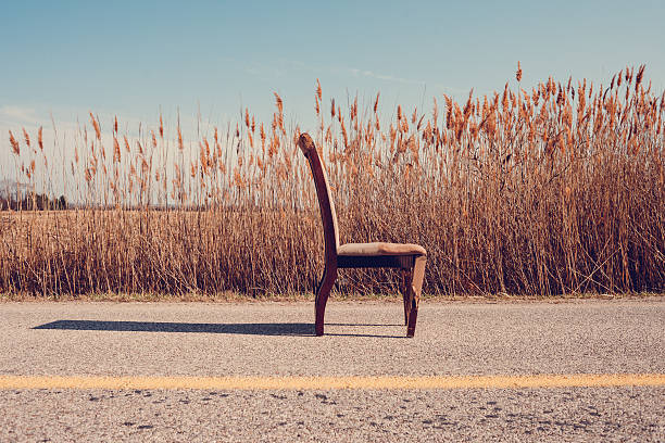 Chair on Country Road