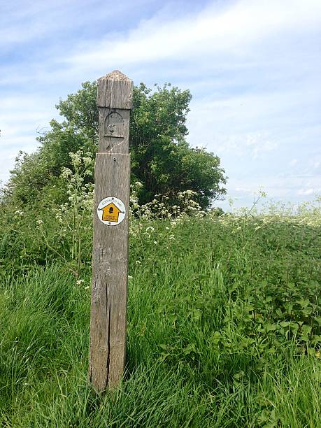 istock Cotswold Way marker near Bath, Somerset, England 512830407