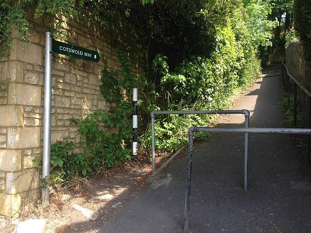 istock Cotswold Way marker in Bath, Somerset, England 512830431