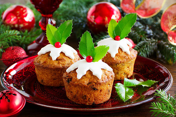 istock Pumpkin and carrot muffins on New Year's table. 512831251