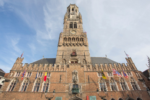 Center Market of Bruges, BelgiumCenter Market of Bruges, Belgium