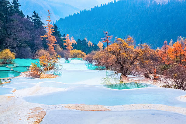 istock huanglong national park in autumn 512834521