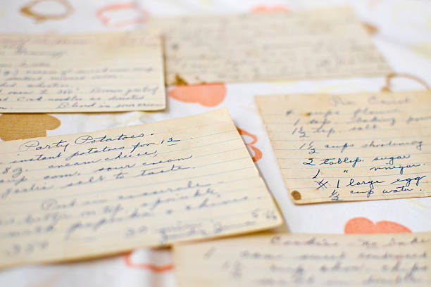 istock Close up of Recipe Cards 512835539