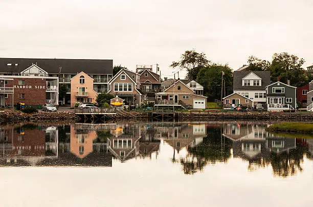 oceanside in the small town of Wells, Maine Usa