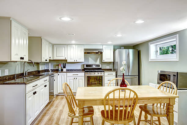 istock Basement kitchen room. Mother-in-law apartment 512859429